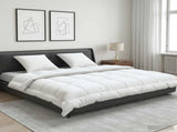 Duvet and Pillow Set 3 pcs 220x260 cm Summer 140 GSM Wool White 3441265