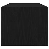 TV Cabinets 2 pcs Black Oak 80x31x25.5 cm Engineered Wood 861457