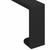 Furniture Feet 12 pcs Black 436 x 40.5 x 100 mm Iron 864813