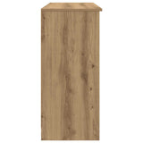Sideboard with Drawer Artisan Oak 101x35x76 cm Engineered Wood 861570