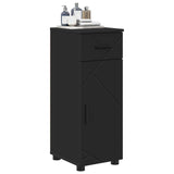 Bathroom Cabinet Black 30 x 35 x 80 cm Engineered wood & Metal 883325