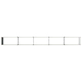 Raised Garden Bed Ivory 400 x 40 x 55 cm cold-rolled steel 8006282