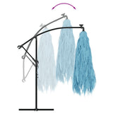 Garden Parasol with Steel Pole Blue 269x269x235 cm 4005079