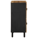 Sideboard 60x33.5x75 cm Solid Rough Wood Mango 4018654