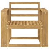 Outdoor Sofa Set Solid Acacia Wood White 3438978