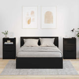 Bedside Tables 2 pcs Black 40 x 30 x 467 cm Engineered Wood 888910