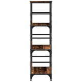 Book Cabinet Old Wood 50x33x117.5 cm Engineered Wood 857466