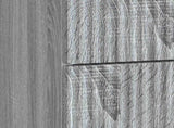Bedside Cabinet Grey Sonoma 62 x 34.5 x 48 cm Engineered Wood 894551