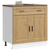 Kitchen Base Cabinet Porto Artisan Oak Engineered Wood 853986