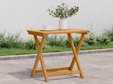 Folding Garden Table 50x36x60 cm Solid Wood Acacia 364895