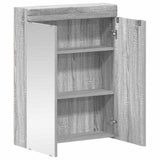 Bathroom Mirror Cabinet TULUM Grey Sonoma 60 x 16.5 x 78 cm 880367