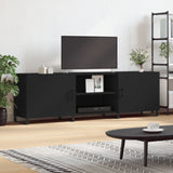 TV Cabinet Black 150x30x50 cm Engineered Wood 829117