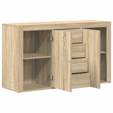 Sideboard Sonoma Oak 120 x 36 x 69 cm Engineered Wood 3333858