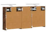 Bathroom Cabinet Set 3 pcs 80 x 10.5 x 50 cm Engineered wood 3403662