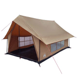 Cabin Tent Brown 340 x 246 x 210 cm Polycotton 42017507