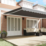 Awning Frame White 600 x 300 cm Aluminium 313214