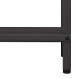 Firewood Rack Black 40x25x120 cm Cold-rolled steel 864299