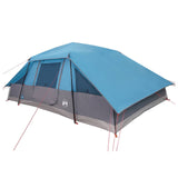 Family Tent with Rainfly Water-resistant 10-Person Blue 42042199