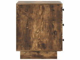 Bedside Cabinet Smoked Oak 43 x 41 x 66.5 cm Engineered Wood 893870