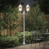 Garden Light White 68 x 20 x 235 cm Aluminium and Glass 42000343