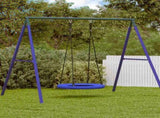 Nest Swing Blue 100 x 100 x 180 cm Plastic 42009054