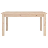 ZNTS Coffee Table 80x50x40 cm Solid Wood Pine 814279