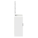 Dressing Table White 102 x 33 x 135 cm Engineered Wood 865181