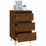 ZNTS Bedside Cabinet Brown Oak 40x35x70 cm Engineered Wood 819667