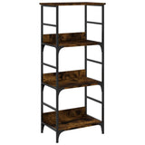 Bookshelf Smoked Oak 50x33x117.5 cm Engineered Wood 835271