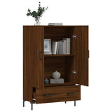 Highboard Brown Oak 69.5x31x115 cm Engineered Wood 828243