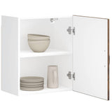 Kitchen Wall Cabinets 2 pcs Kalmar Smoked Oak Engineered Wood 853568