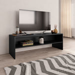 TV Cabinet Black 120x40x40 cm Engineered Wood 800037