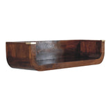 Indira Chestnut Floating Console IN3456