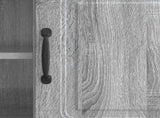 TV Cabinet Grey Sonoma 102 x 34.5 x 47 cm Engineered Wood 895851