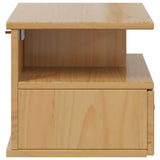 Bedside Cabinet with Drawer HILL Honey Brown 40 x 31 x 27 cm 42025043