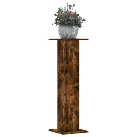 Plant Stands 2 pcs Smoked Oak 30x30x95 cm Engineered Wood 3307877
