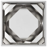Planter Silver 50 x 50 x 50 cm Stainless Steel 883844