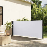 Retractable Side Awning White 100x500 cm 4004391