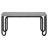 Coffee Table Grey Sonoma 100 x 50 x 45 cm Engineered Wood 8007727