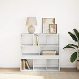 Book Cabinet/Room Divider White 100x33x94.5 cm 854472