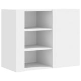Wall Cabinet White 75x35x60 cm Engineered Wood 848423