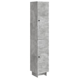 Cabinet Set 2 pcs Concrete Grey 34.5 x 33 x 90 cm 3416370