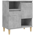 Sideboards 3 pcs Concrete Grey 60x35x70 cm Engineered Wood 3185739