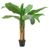 Artificial Banana Tree 9 Leaves 120 cm Green 359000