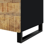Coffee Table 80x50x40 cm Solid Wood Mango&Engineered Wood 350636