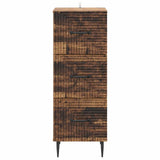 Drawer Cabinet Old Wood 33 x 34.5 x 89.5 cm Engineered Wood 894853