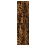 Wardrobe Smoked Oak 30x50x200 cm Engineered Wood 3307742