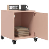 Bedside Cabinet Pink 36x38.5x43.5 cm Steel 846616