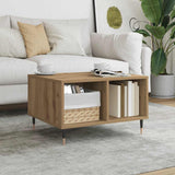 Coffee Table Artisan Oak 60x50x36.5 cm Engineered Wood 857337