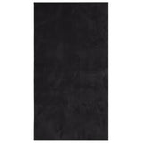 Rug HUARTE Short Pile Soft and Washable Black 80x150 cm 375109